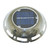 RWB Solar Vent with Battery & Switch - Stainless Steel (RWB1737)