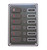 RWB Switch Panel 6 Gang - Vertical