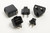 Iridium GO! AC Charger, USB 5V 2.1A, Black, 4 region plugs (IR-IR-ACDC-GO)