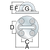 Harken Small Round SS Padeye (627)