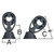 Harken 57mm Stand-up Block (3227)