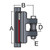 Harken System C CB Reef Car (3873)