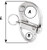 Wichard Snap Shackles Fixed Eye (2470-2472)