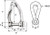 Wichard Self-locking Twisted Shackles (1222-1225)