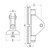 Ronstan Series 26 CB Headboard Car, 236mm x 52mm (RC42660)
