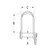 Ronstan Lightweight Clevis Pin Dee Shackle Diagram