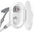 Shower Mixer Combined Set Twin White Housing (RWB8282)