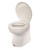 RWB Jabsco Deluxe Silent Flush Electric Toilets - Vertical Back Salt Water Rinse (J10-137 to J10-147)