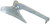 Galvanised Plough Anchors (RWB7268-RWB7272)