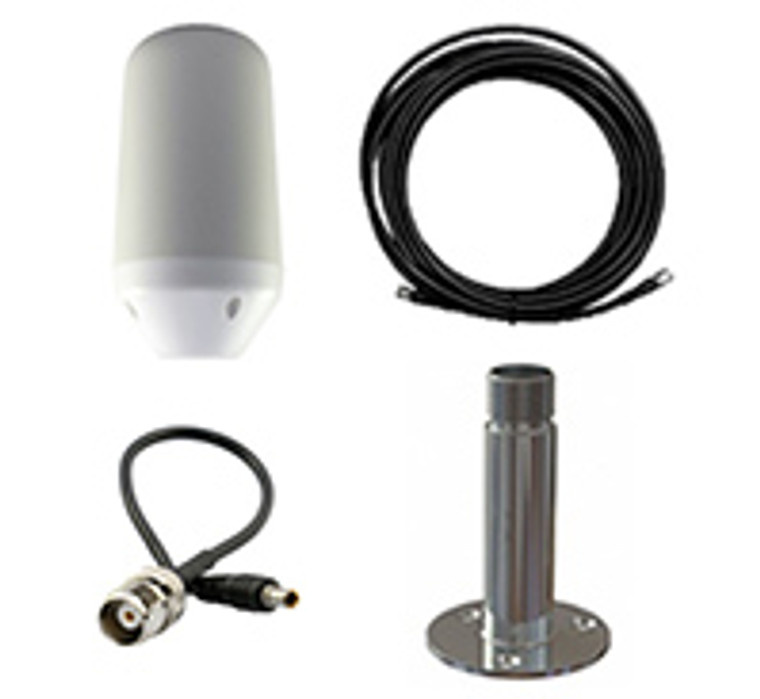 Iridium GO! External Passive Fixed Mount Antenna (Includes Iridium GO! Antenna Adaptor Cable, Antenna, 12m Cable & Deck Mount Kit) (SC-IR-ANBDL-GO12DECK)