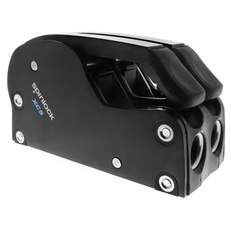 Spinlock XCS Clutch, 6-10mm Line, Double - BLACK