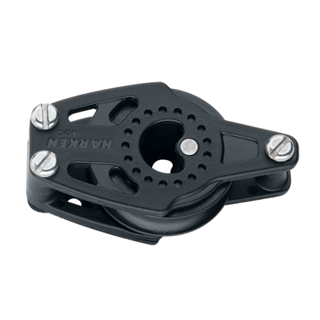 Harken 40mm Carbo Cheek Block w/Becket (2163)