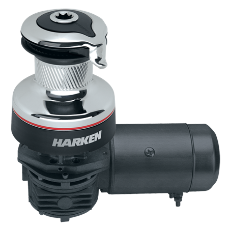 Harken Radial 2 Speed Electric ST Chrome Winch Horizontal 12 Volt (35.2STEC12H)