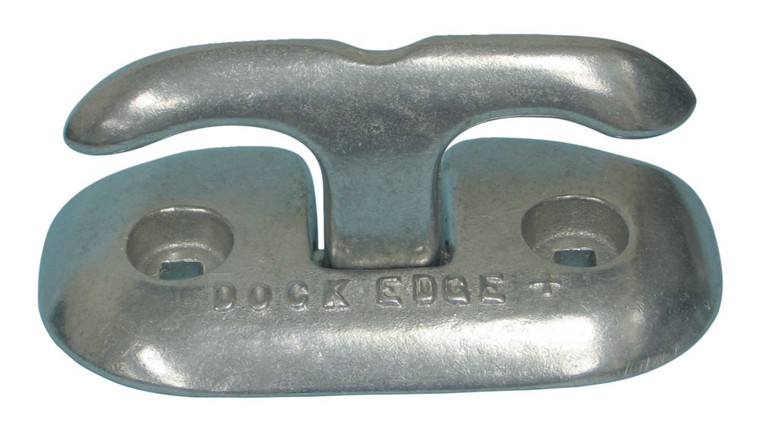 Dock Edge Flip Up Dock Cleat, 6", Polished Aluminum (DE2606PF)