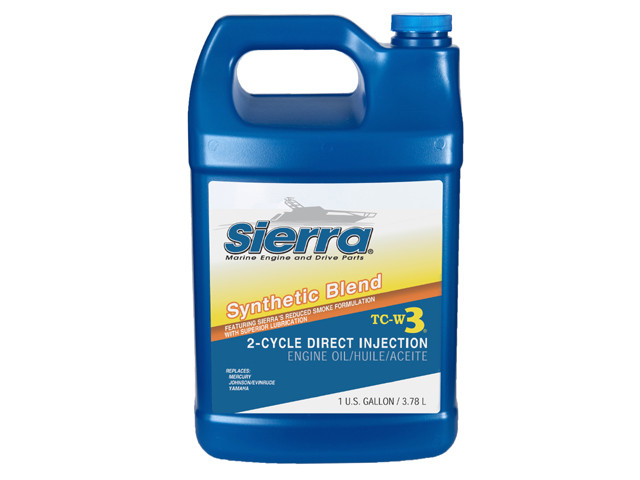Sierra Direct Injection TC-W3 Oil - 3.78L (1 gallon), equiv XD50, HPDI Yamaha, Optimax (S-18-9530-3)