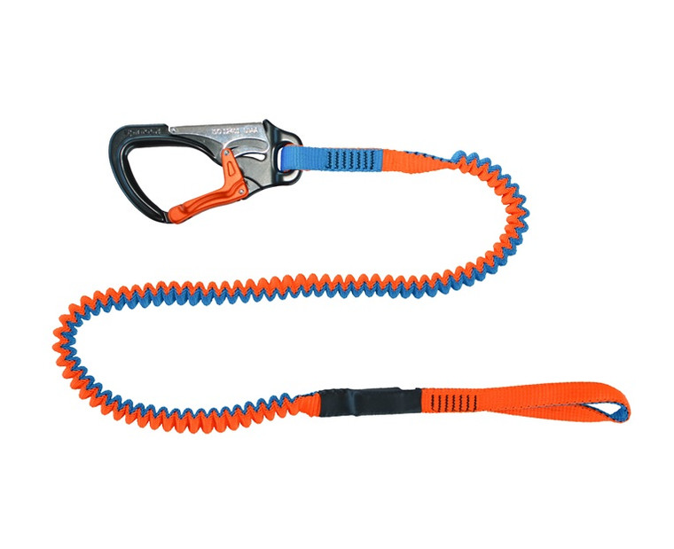 Spinlock 1 Clip & 1 Link Elasticated Performance Safety Line (DW-STR/2LE/C)