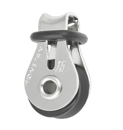 Ronstan Series 15 Ball Bearing Block, Single Loop Top (RF15101)
