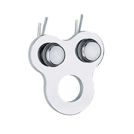 Harken 38mm/1.50in Wire Block - Split Backstay Plate Assembly (321)