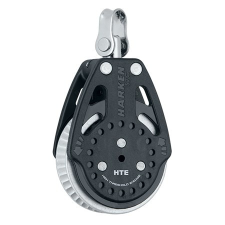 Harken 57mm Ratchamatic HTE Block - Swivel, 2x Grip (2168.HTE)