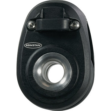 Ronstan Soft Attachment Block, Single, Snatch - does not include attachment (RF47109NS)