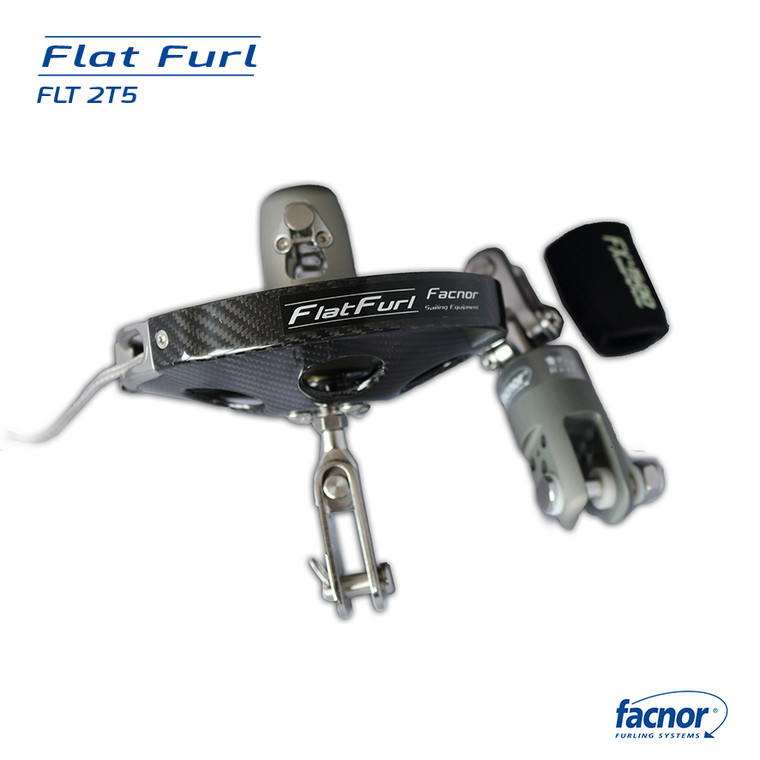 Facnor Flatfurl FLT-D6 Structural Furler /Extra Low Profile Drum for ø6mm Forestay/ø10mm Bottom Pin (43311002540)