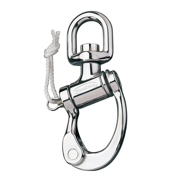 Ronstan Swiveling Small Bail Trunion Snap Shackle 150mm (RF6511)