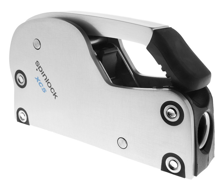 Spinlock XCS Clutch with Ceramic Cam and Base, 6-10mm Line, Silver - Single (SPXCS0610/1CS)