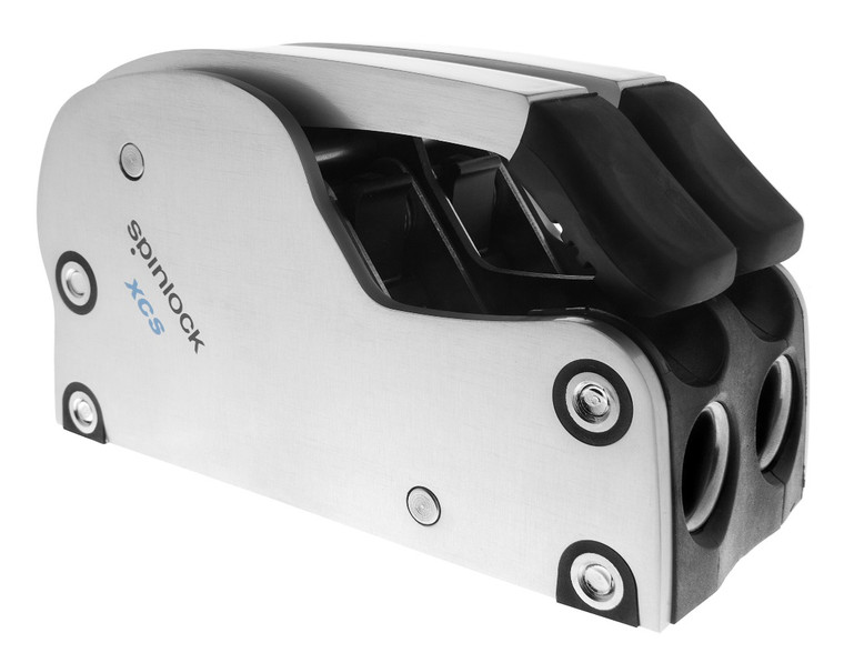 Spinlock XCS Clutch, 6-10mm Line, Silver - Double (SPXCS0610/2S)