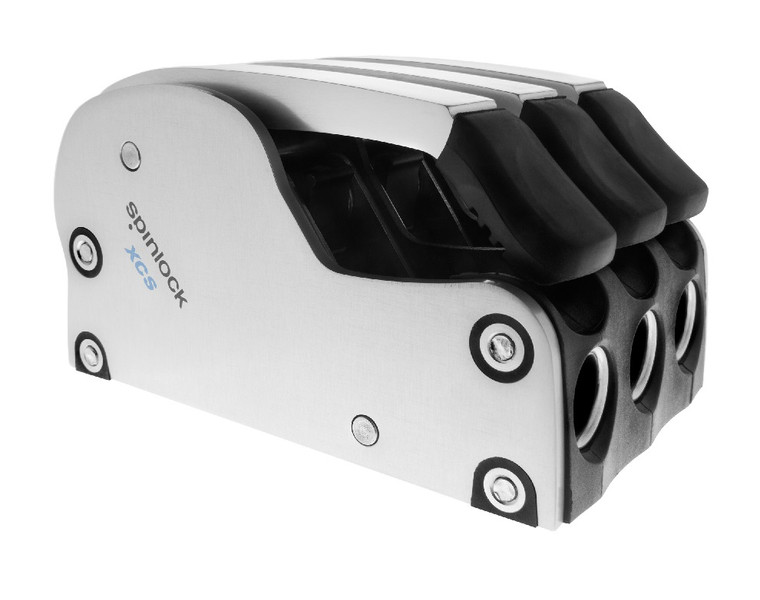 Spinlock XCS Clutch, 6-10mm Line, Silver - Triple (SPXCS0610/3S)