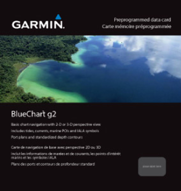 Garmin BlueChart g2 Micro SD with SD Card Adaptor HAE009R Singapore-Malaysia-Indonesia