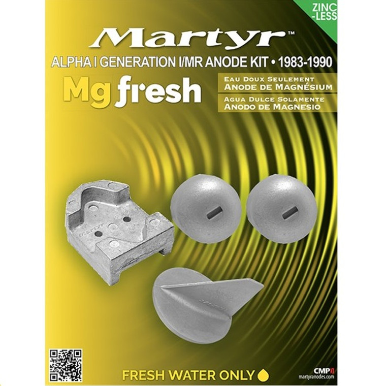 Martyr Mercury Magnesium Early Alpha Anode Kit (CMALPHAGEN1KITM)
