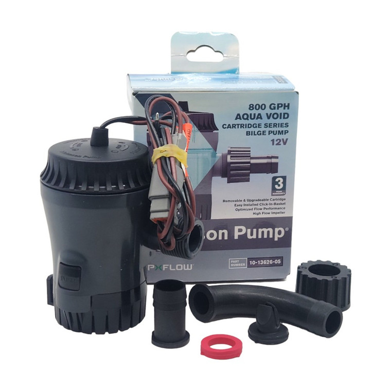 SPX Flow Johnson Cartridge Bilge Pump 12V 800GPH (J-10-13626-05)