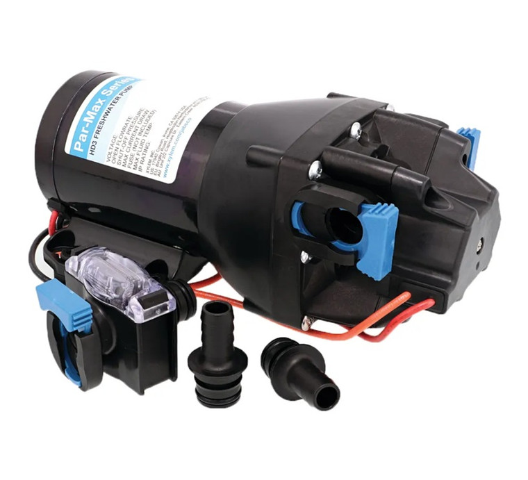 RWB Jabsco Par-Max HD3 Fresh Water Pump - 12v, 11lpm, 60psi (J20-208)