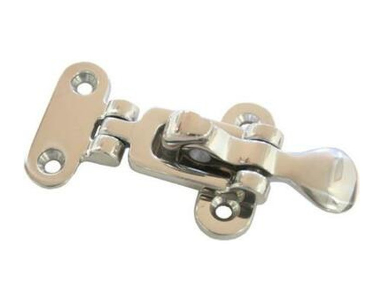 RWB Hatch Fastener - Anti-Rattle, Chrome Plated Brass, L 70x48mm W 105mm (RWB229)