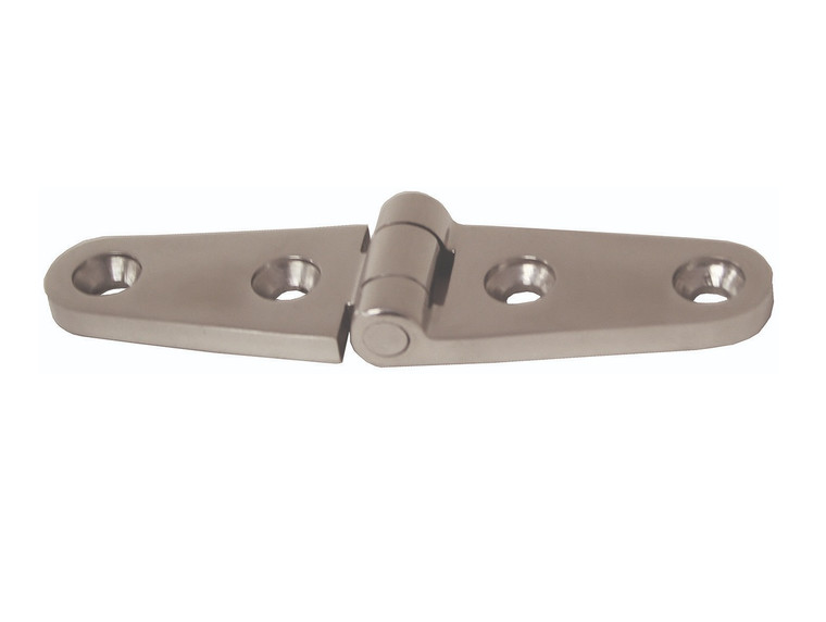 RWB Strap Hinge - 316 Stainless Steel, Pair, 102mm x 26mm (RWB232)