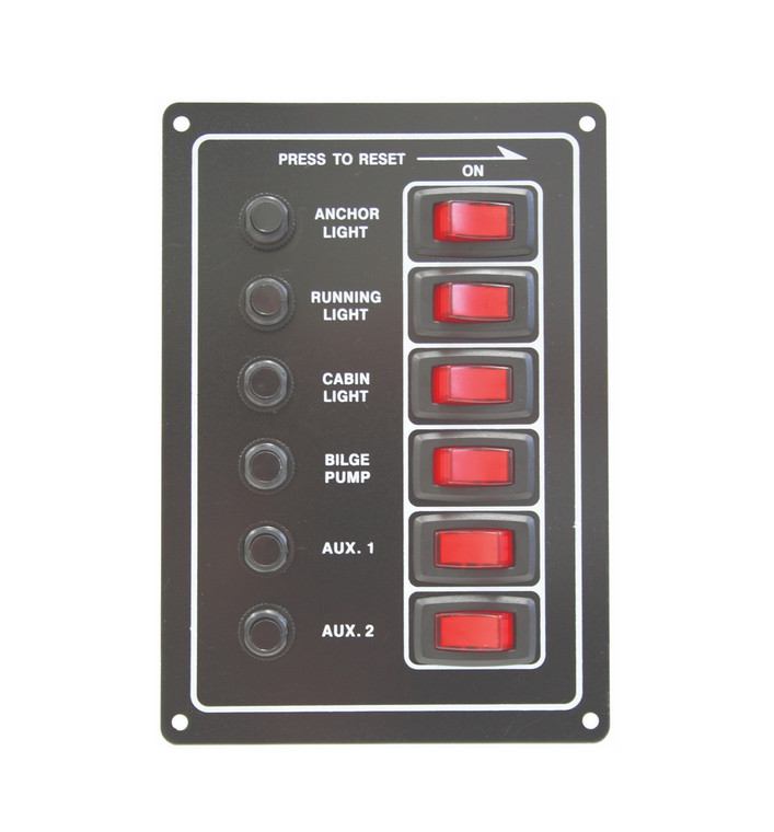 RWB Circuit Breaker 6 Switch Panel (RWB539)