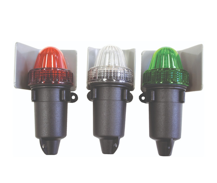 RWB LED Emergency Lights Set of 3 (RWB1916)