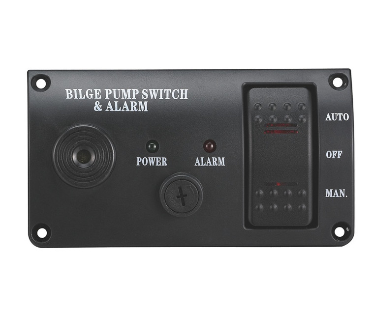 RWB Bilge Pump Switch & Alarm 12v - Modern Style (RWB2109)