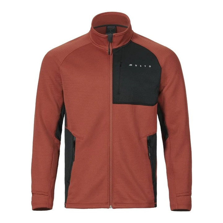 Musto EVO Therm Tech Fleece Jacket - Rust