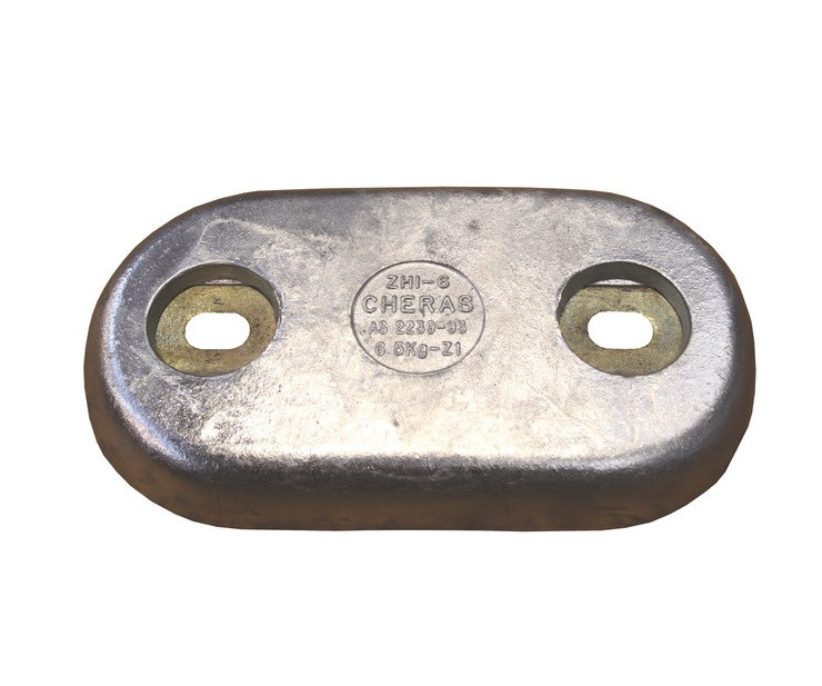 RWB Anode - ZHI6 Slotted Oval 6.5Kg (RWB3345)
