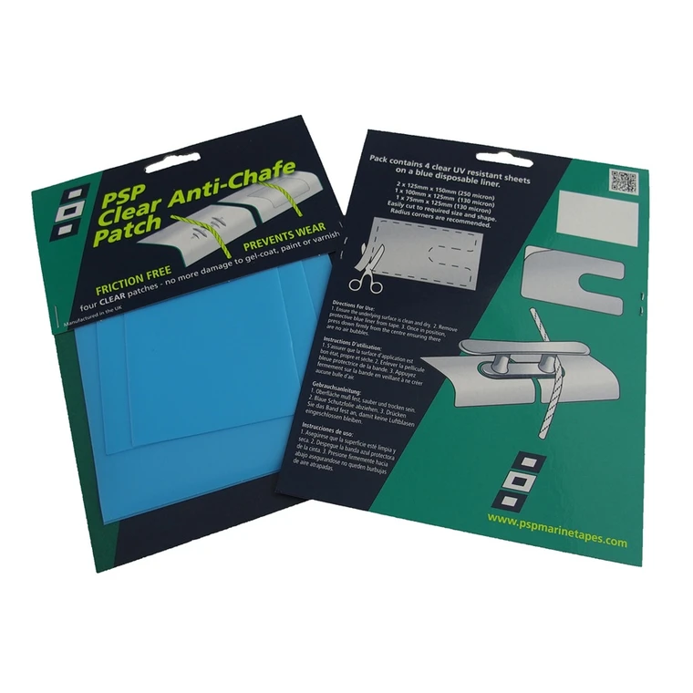 RWB Anti-Chafe Patch - Clear, 4 Sheets (RWB11082)