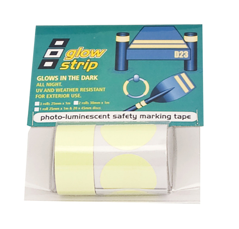 RWB Glow Strip Photoluminescent Safety Marking Tape (RWB11207 to RWB11209)