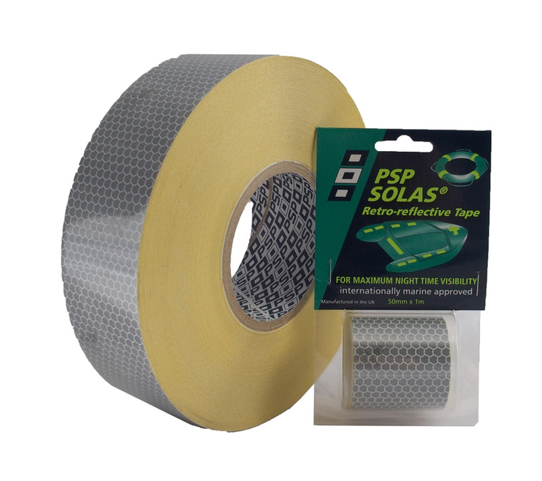RWB SOLAS Retroreflective Tape - Silver (RWB11230 to RWB11231)