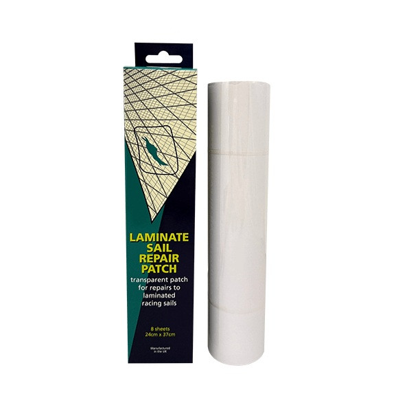 RWB Laminate Sail Repair Patch - Clear, 24cm x 37cm (RWB11377)