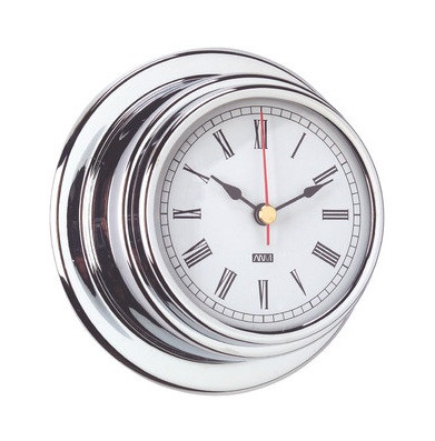 RWB Clock Chrome-Plated Brass 70mm (RWB4544)