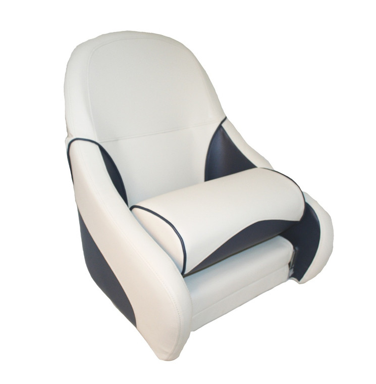 RWB Axis Deluxe Oceanstar Flip Up Seat - White/Dark Blue