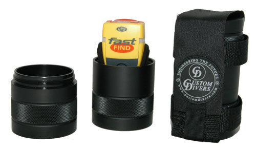 Custom Divers PLB Dive Canister with Belt Mount
