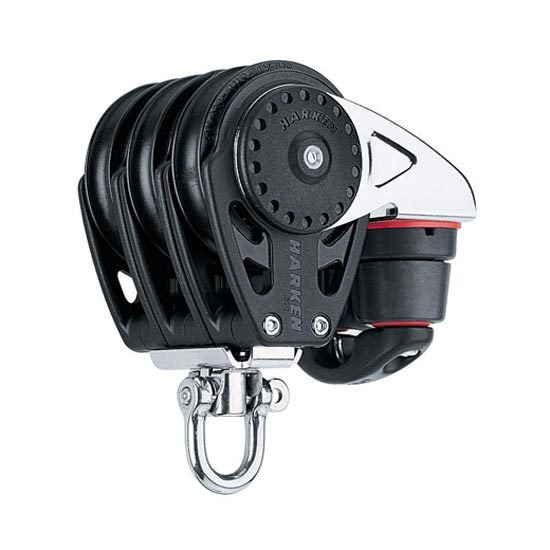 Harken 57mm Triple Carbo Block w/ Cam Cleat (2617)