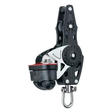 Harken 40mm Carbo Fiddle w/Cam Cleat & Becket (2658)