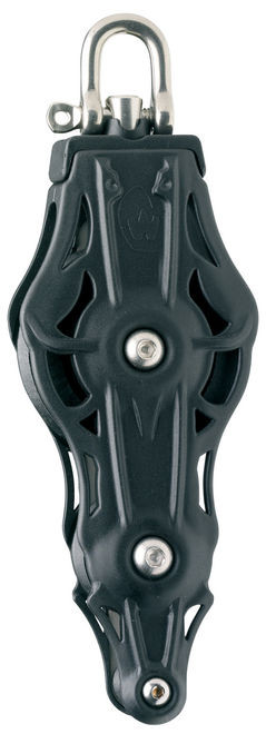 Wichard 45mm Plain Bearing Blocks Fiddle w/ Swivel Head & Becket (63406/64406/65406)